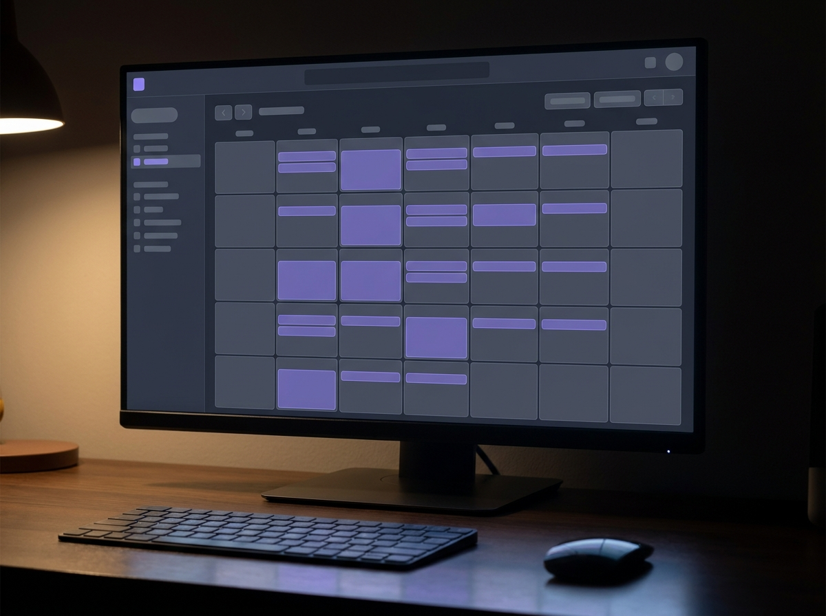 A tidy calendar